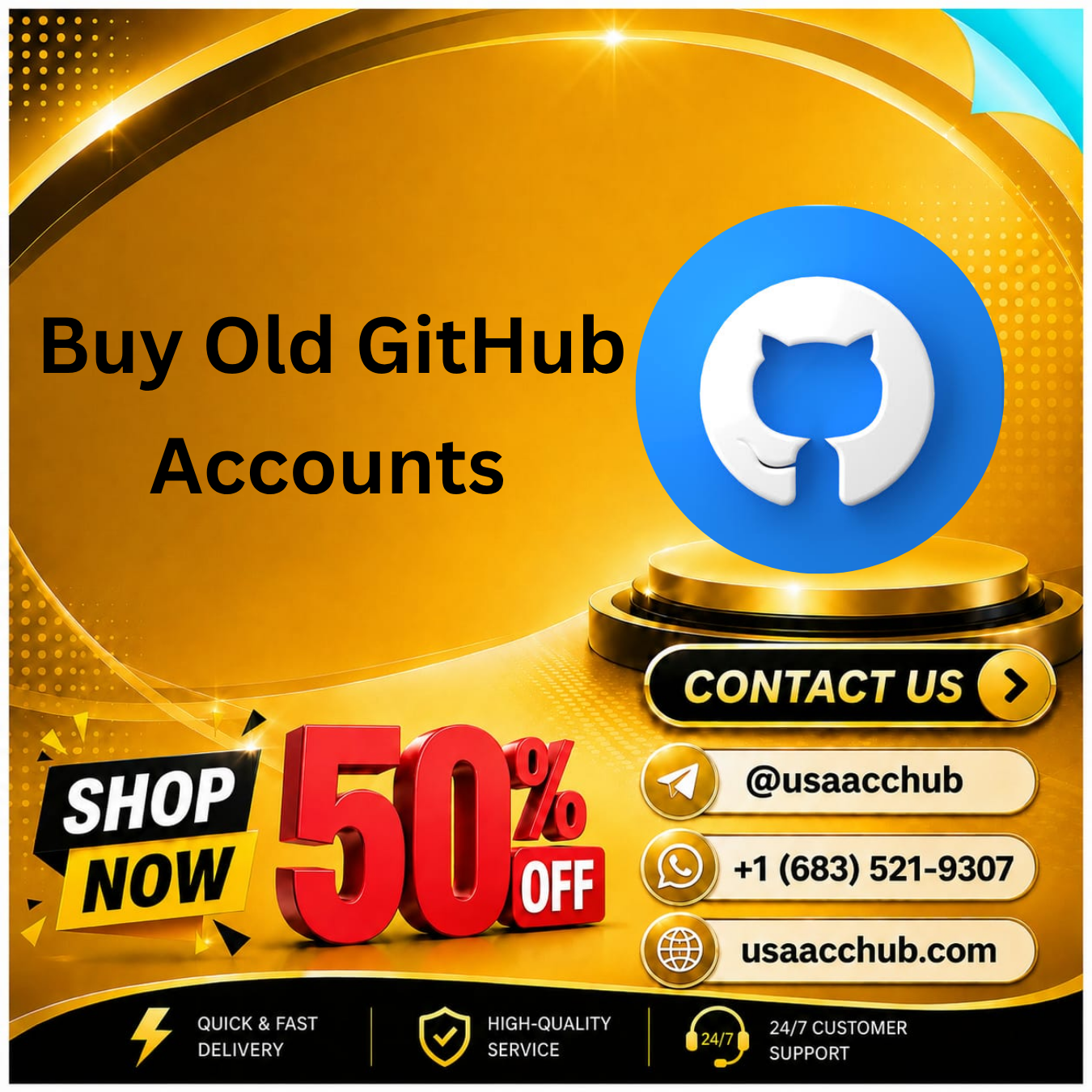 Buy Old GitHub Accounts