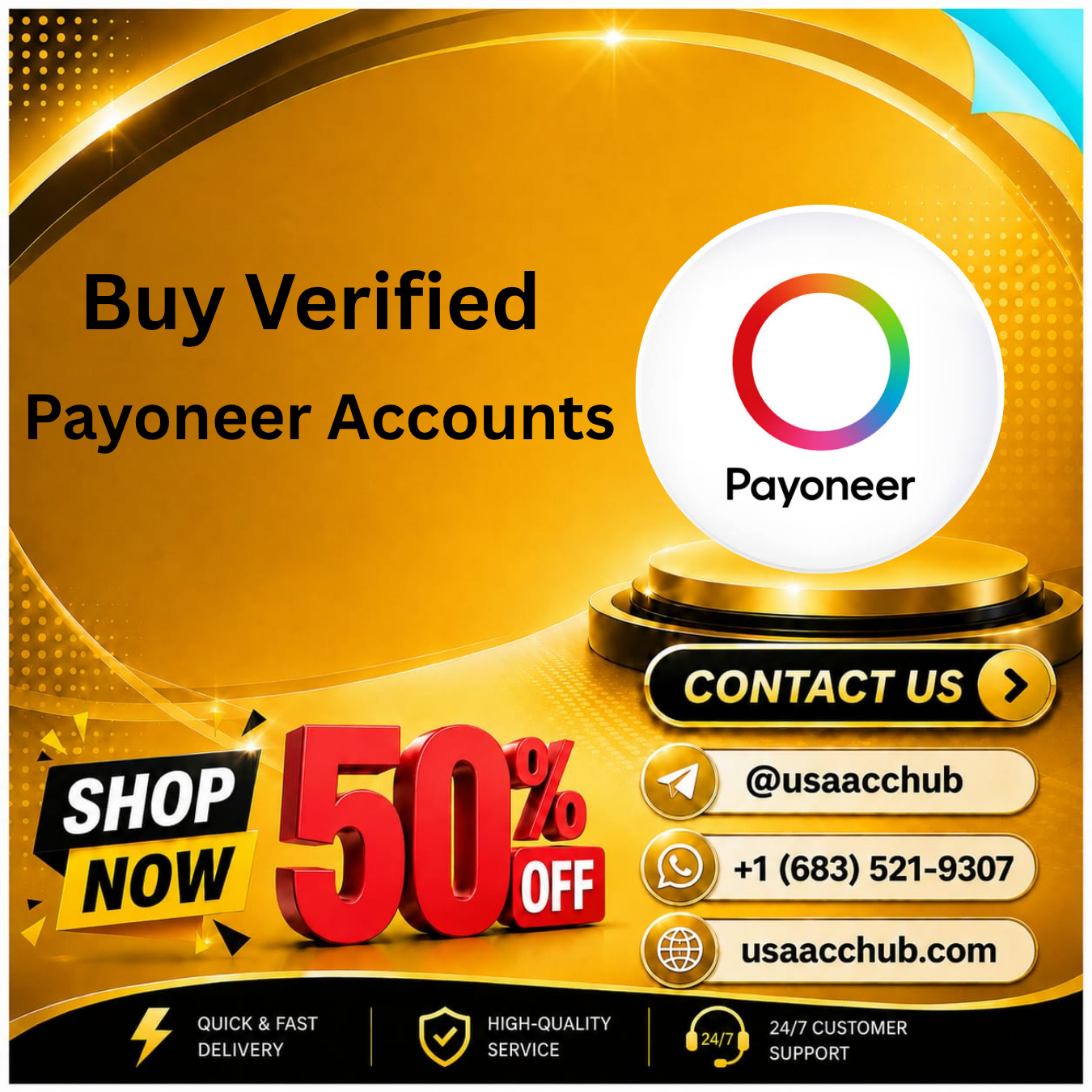Buy Verified Payoneer Accounts