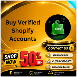 Buy Verified Shopify Accounts